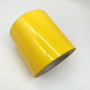 25 Micron Yellow Partial Transfer Void Security Printing Material