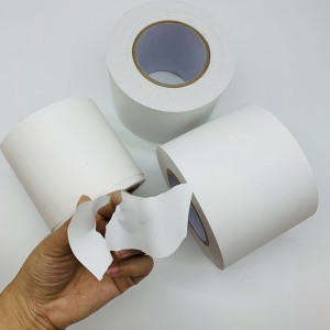 Matte White Ultra Destructible Vinyl Roll,Glossy White Ultra Destructive Paper Material In Rolls