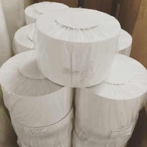 30cmx200m – High Quality Matte White Eggshell Paper Roll