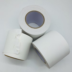 Matte White Ultra Destructible Vinyl Roll,Glossy White Ultra Destructive Paper Material In Rolls